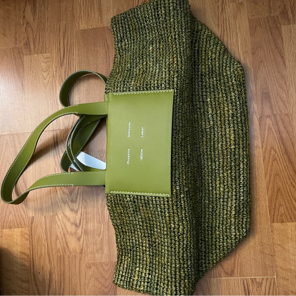 Proenza schouler raffia tote